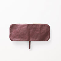 2つ折りファスナー財布 / Burgundy
