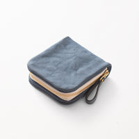 2つ折りファスナー財布 / Marine