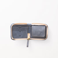 2つ折りファスナー財布 / Marine