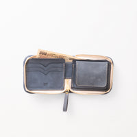 2つ折りファスナー財布 / Marine