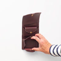 くるみ財布 / Burgundy