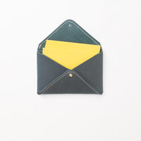 レター型カードケース / BlueGreen