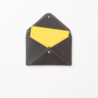 レター型カードケース / Black