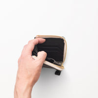 L字ファスナー財布 / Black