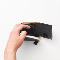 L字ファスナー財布 / Black