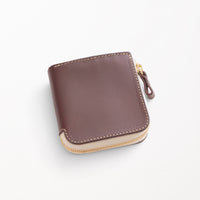 L字ファスナー財布 / Burgundy