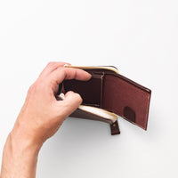 L字ファスナー財布 / Burgundy