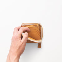 L字ファスナー財布 / Honey