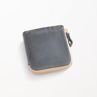L-shaped Zipper Wallet / Marine