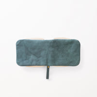 2つ折りファスナー財布 / BlueGreen