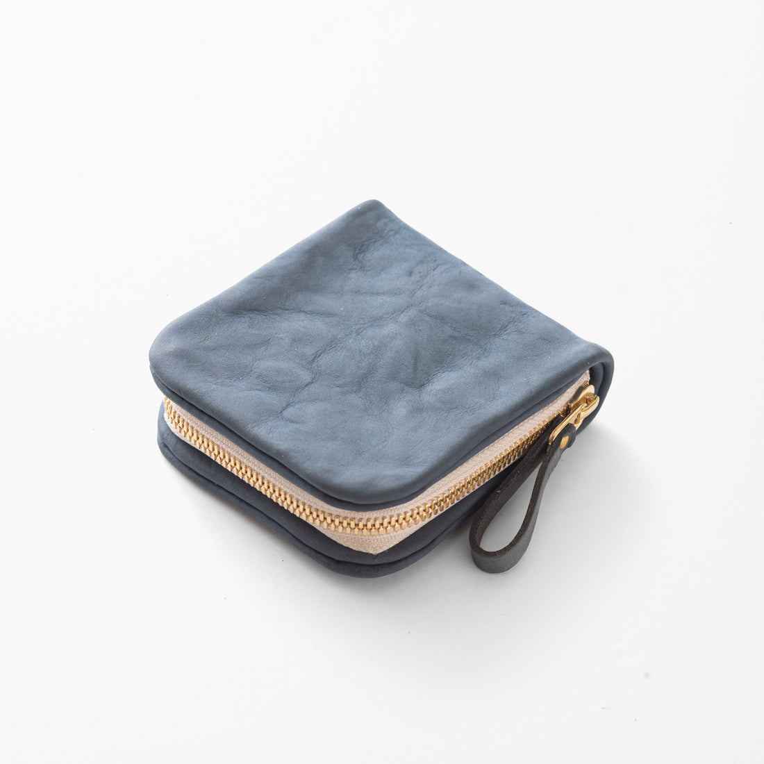 2つ折りファスナー財布 / Marine