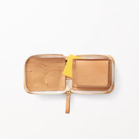 2つ折りファスナー財布 / Nude