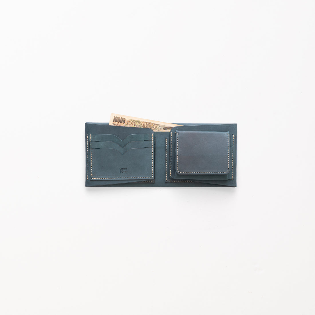 ４つ折り財布 / BlueGreen