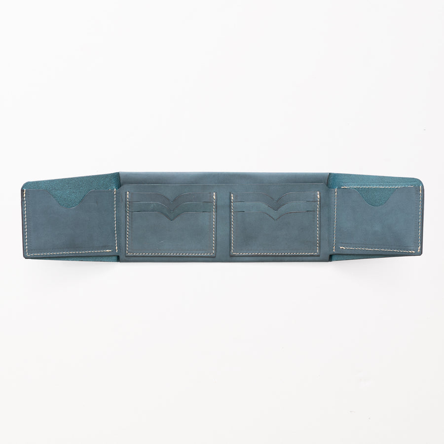 ４つ折り財布 / BlueGreen