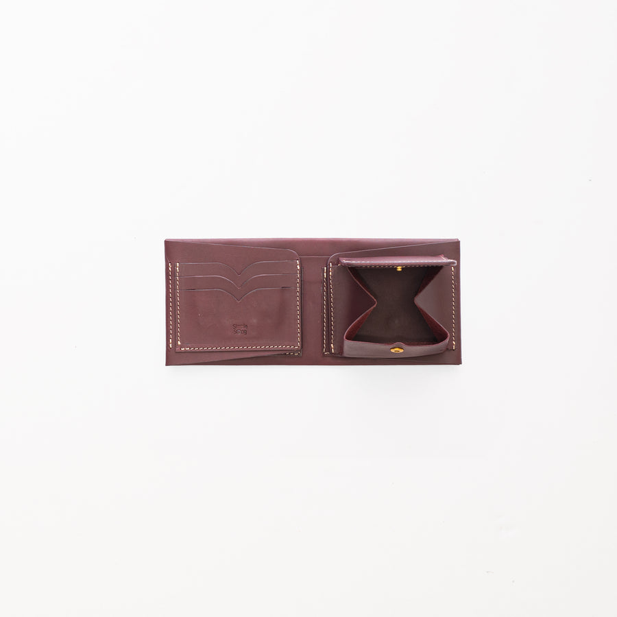 ４つ折り財布 / Burgundy