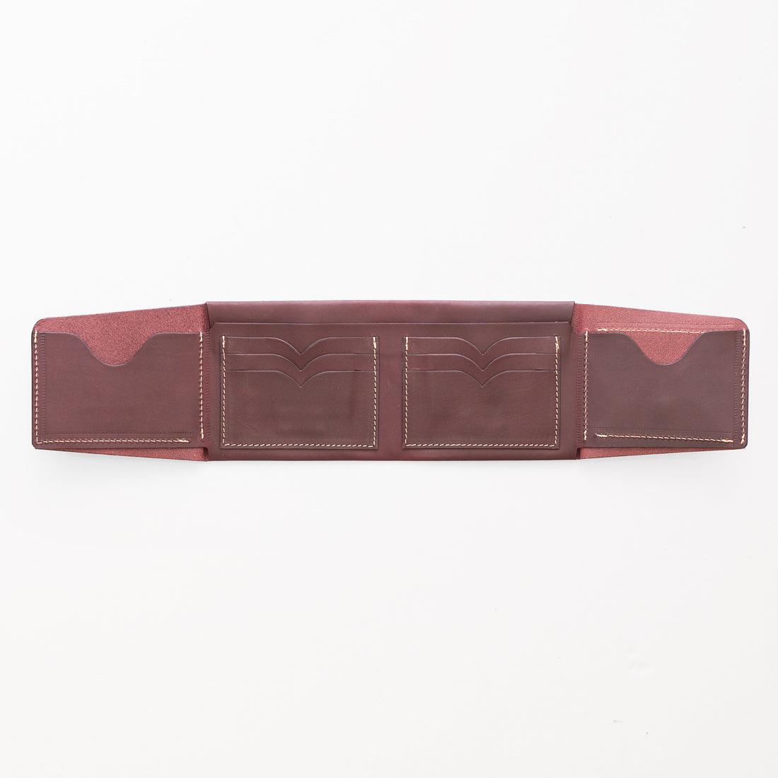 ４つ折り財布 / Burgundy