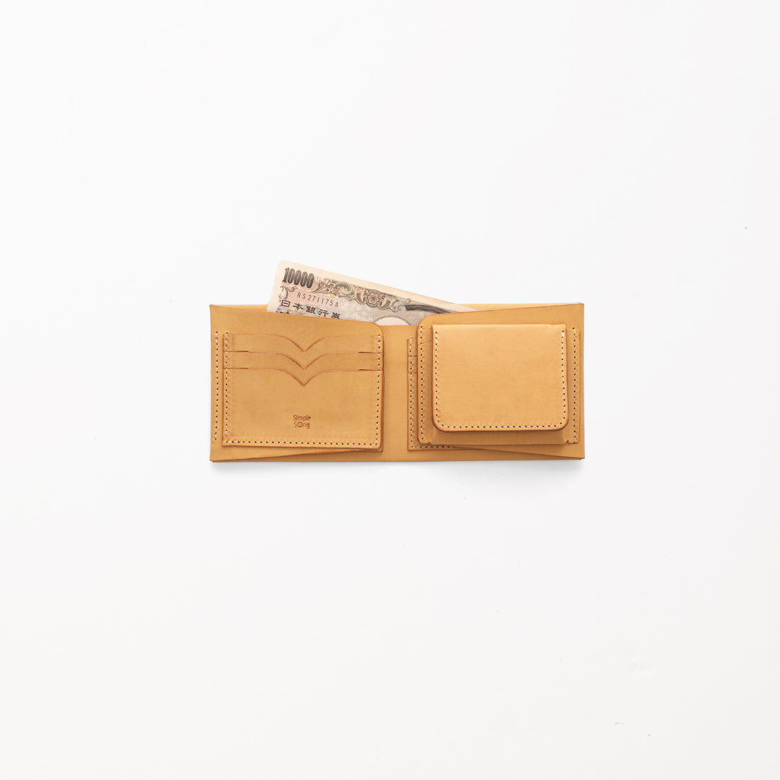４つ折り財布 / Honey