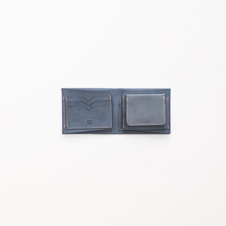 ４つ折り財布 / Marine