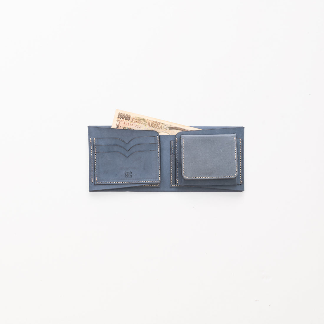 ４つ折り財布 / BlueGreen