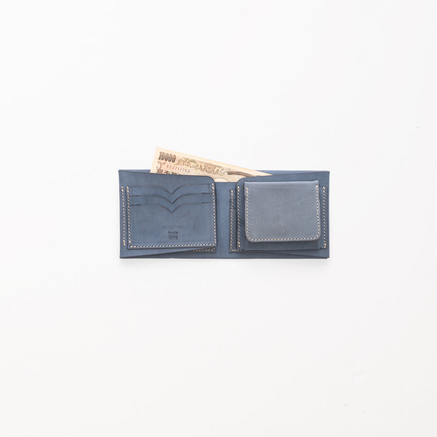 ４つ折り財布 / Marine
