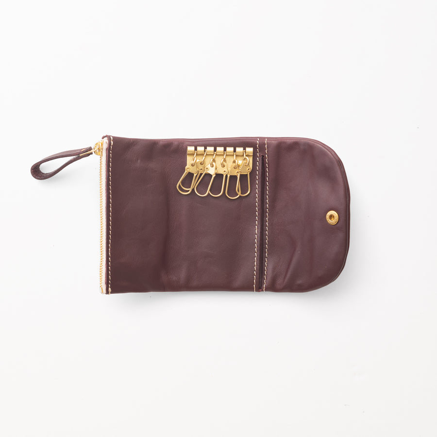 多機能キーケース / Burgundy