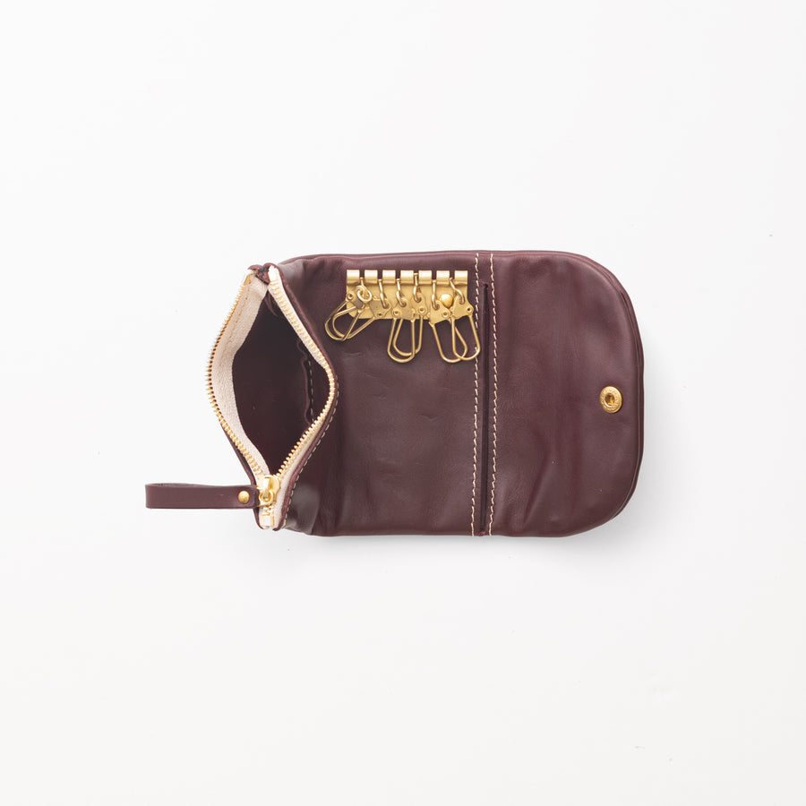 多機能キーケース / Burgundy