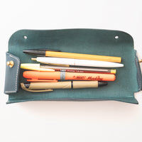 ひらくペンケース / BlueGreen