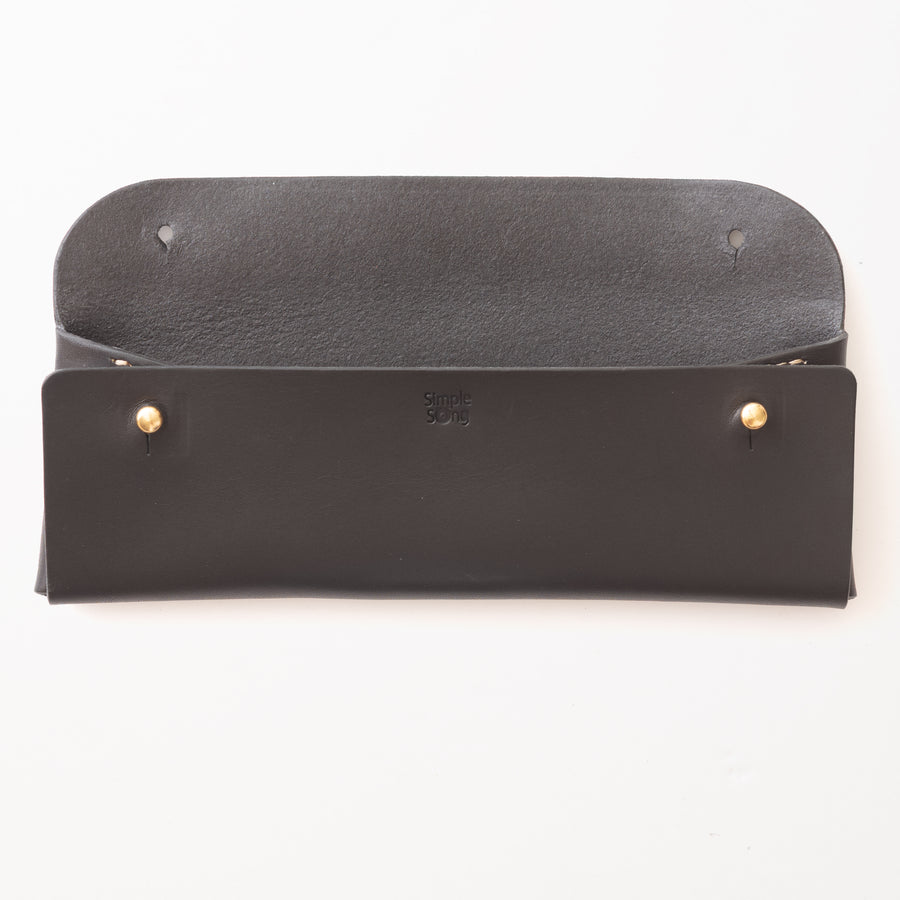 ひらくペンケース / Black
