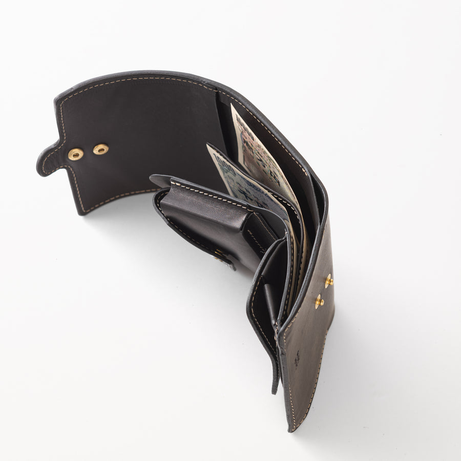 くるみ財布 / Black