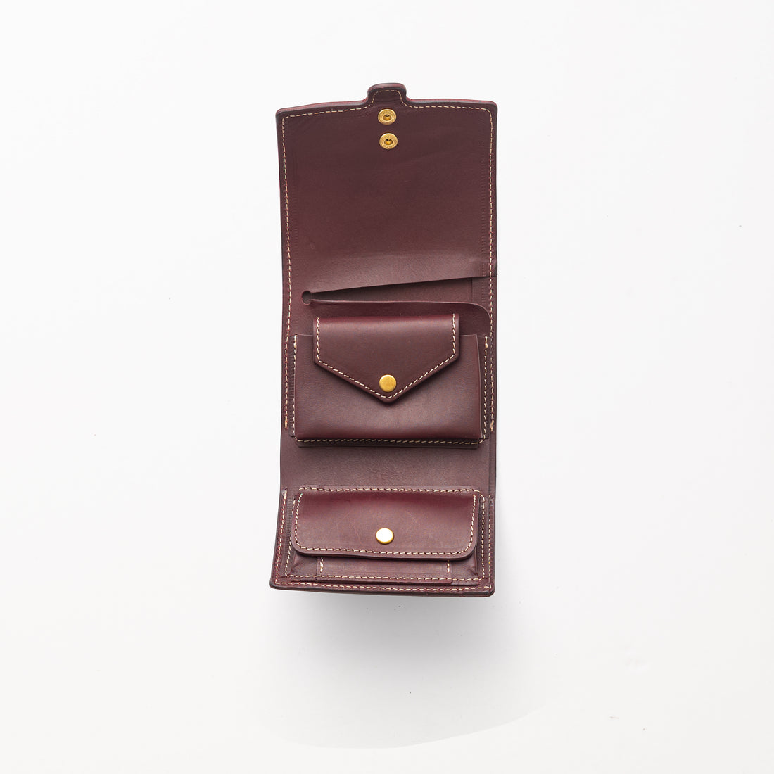 くるみ財布 / Burgundy