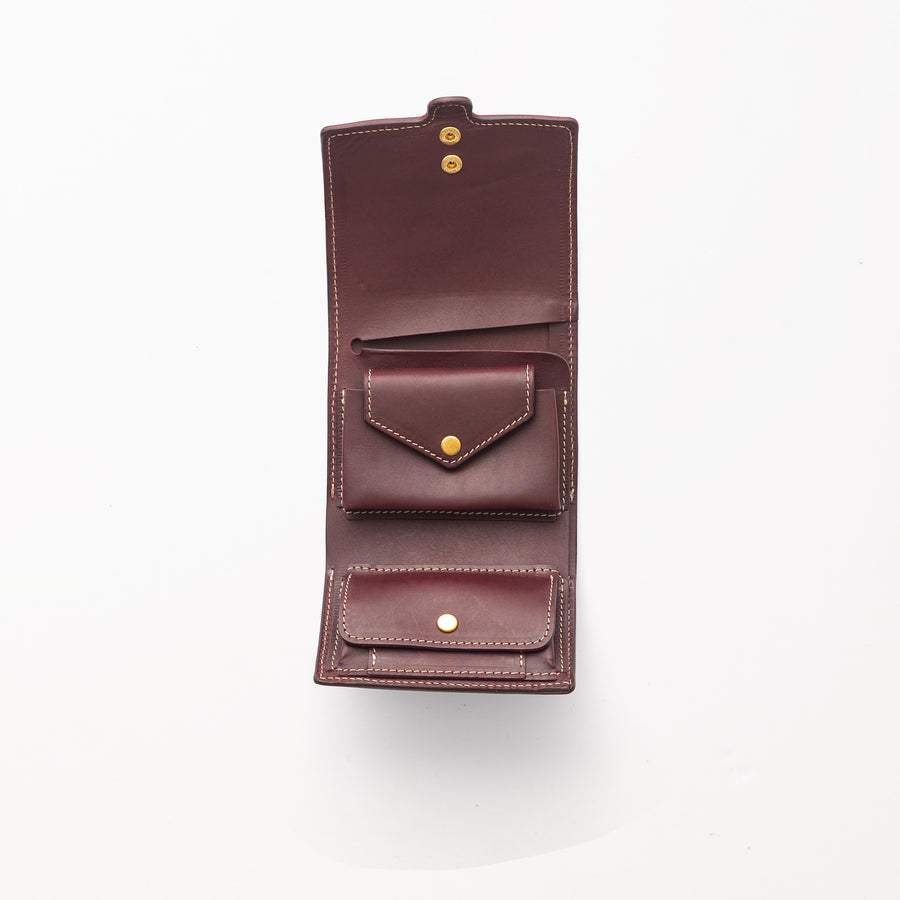 くるみ財布 / Burgundy