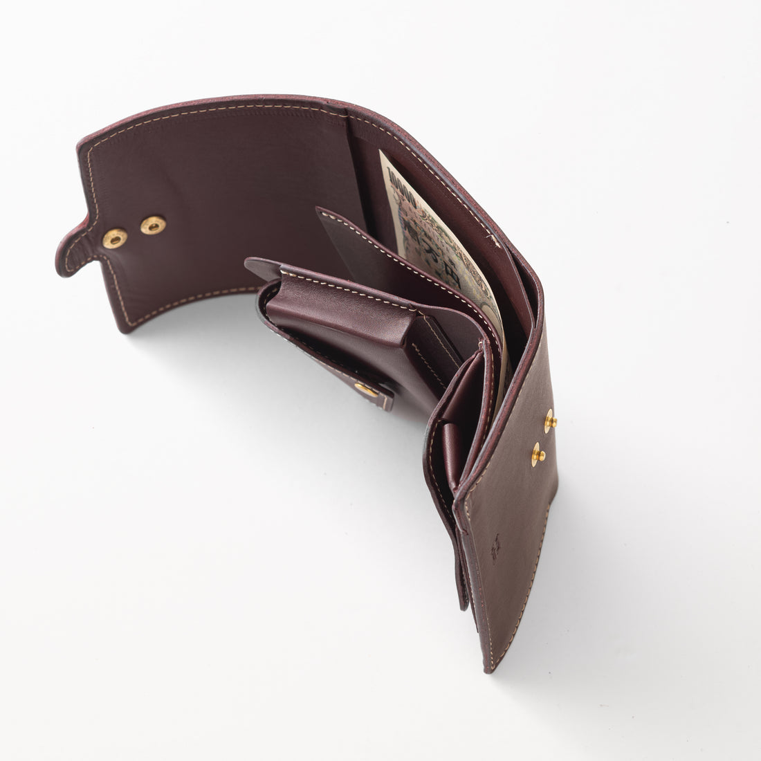 くるみ財布 / Burgundy