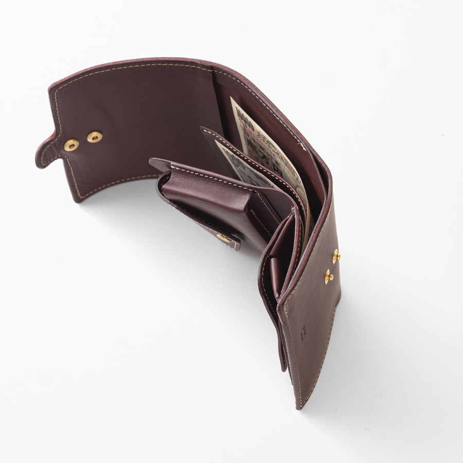 くるみ財布 / Burgundy