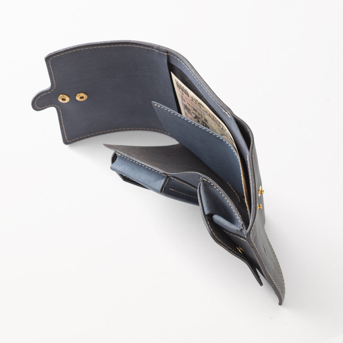 くるみ財布 / Marine