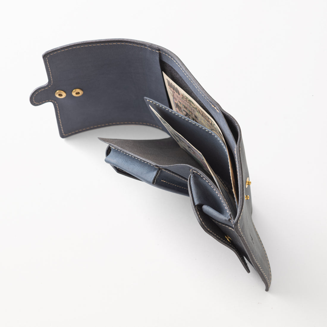 くるみ財布 / Marine