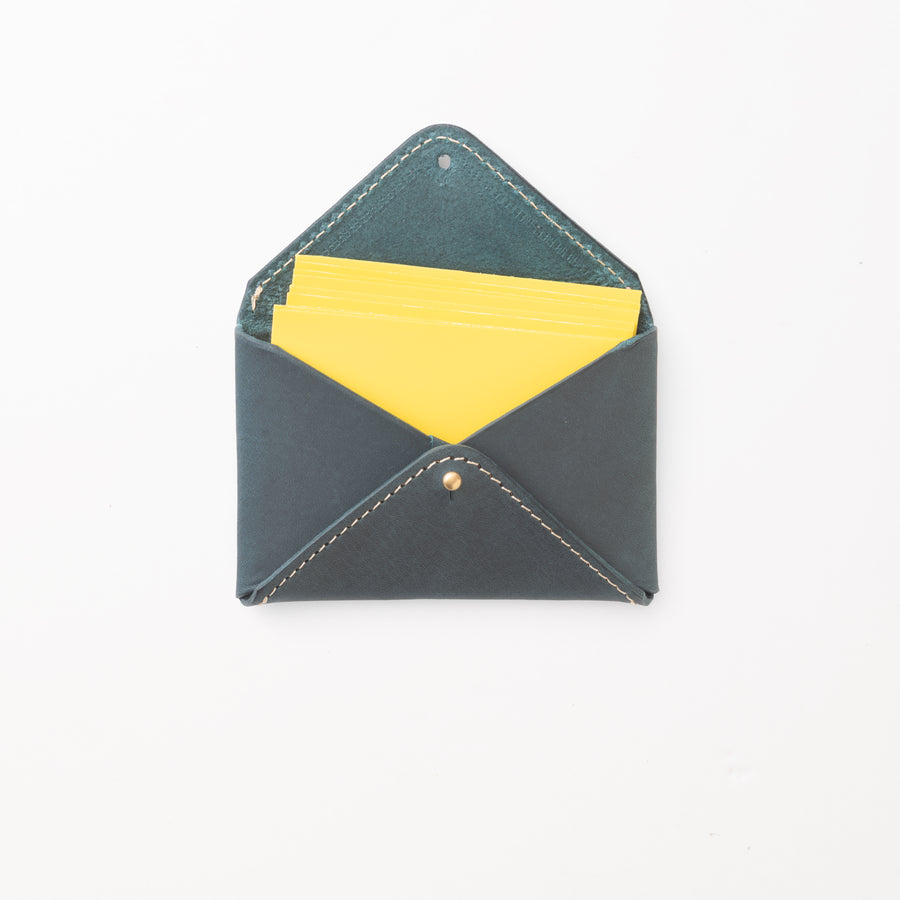 レター型カードケース / BlueGreen