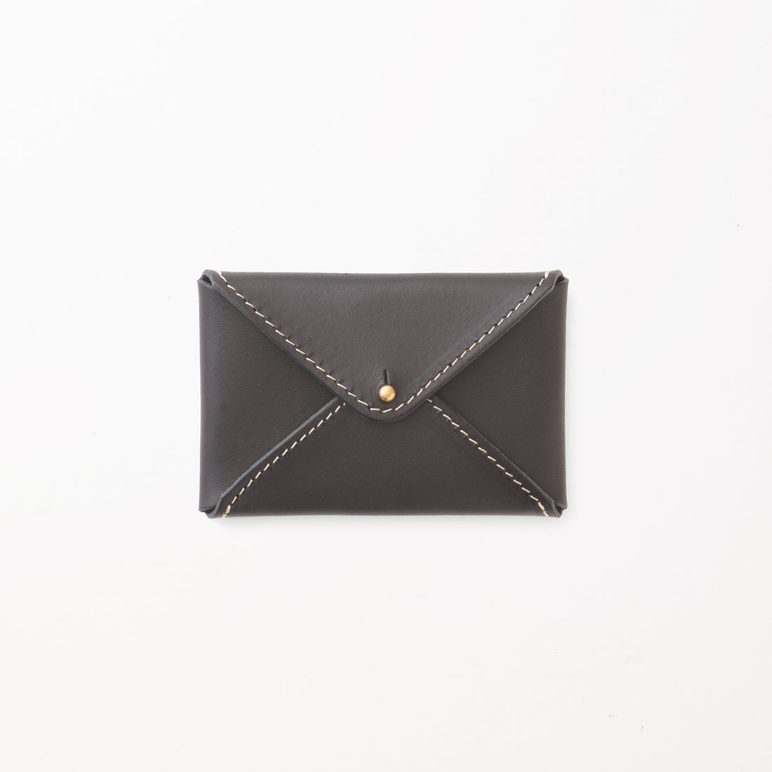 レター型カードケース / Black