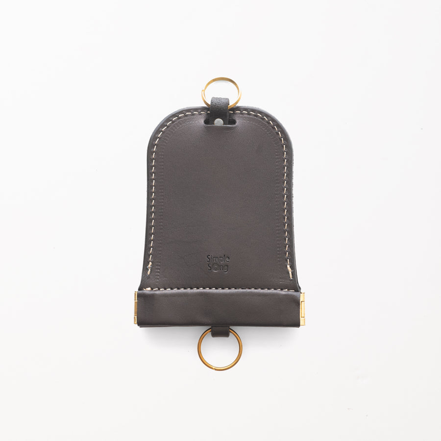 「パクパク」キーケース / Black