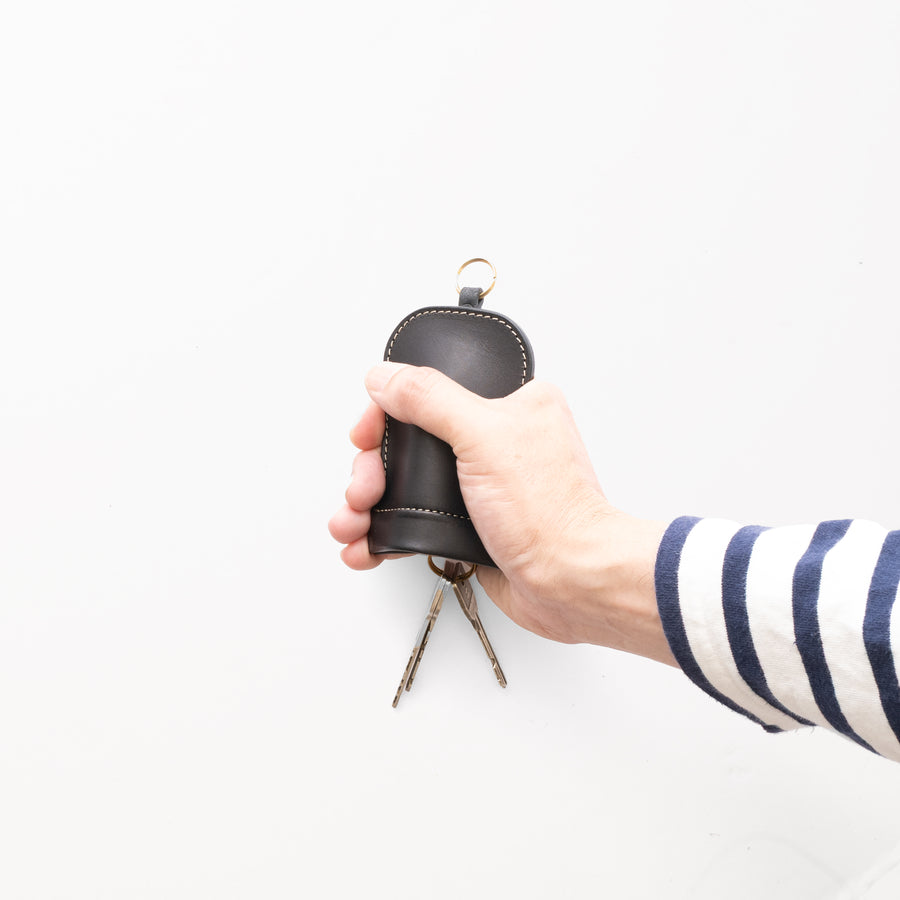 「パクパク」キーケース / Black