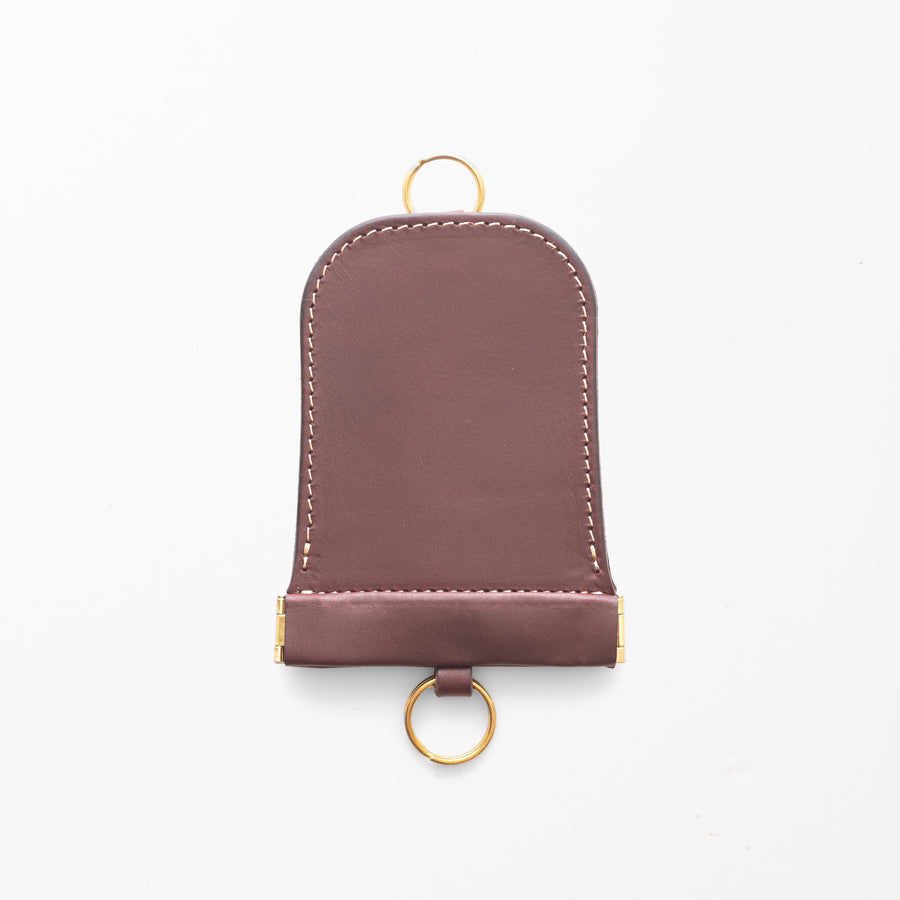 「パクパク」キーケース / Burgundy