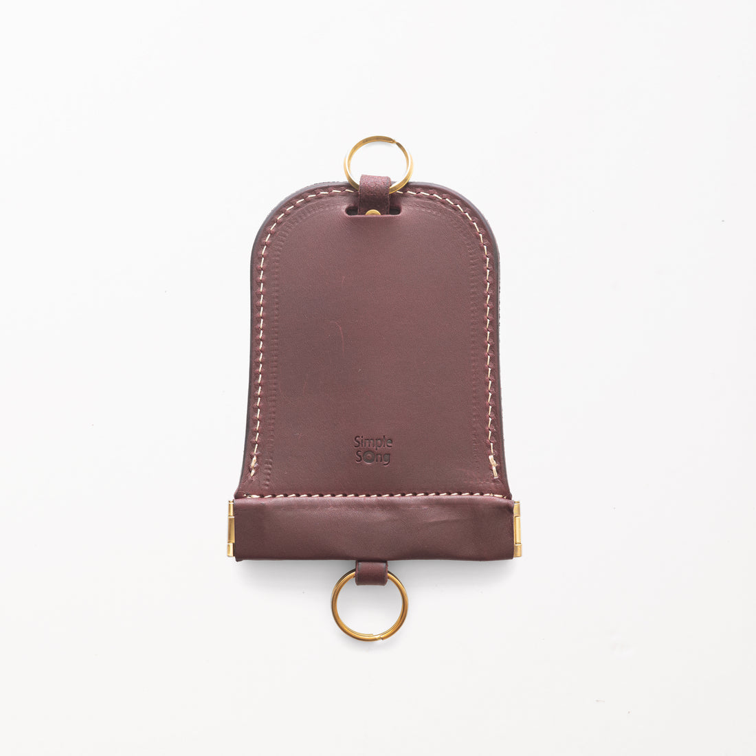 「パクパク」キーケース / Burgundy