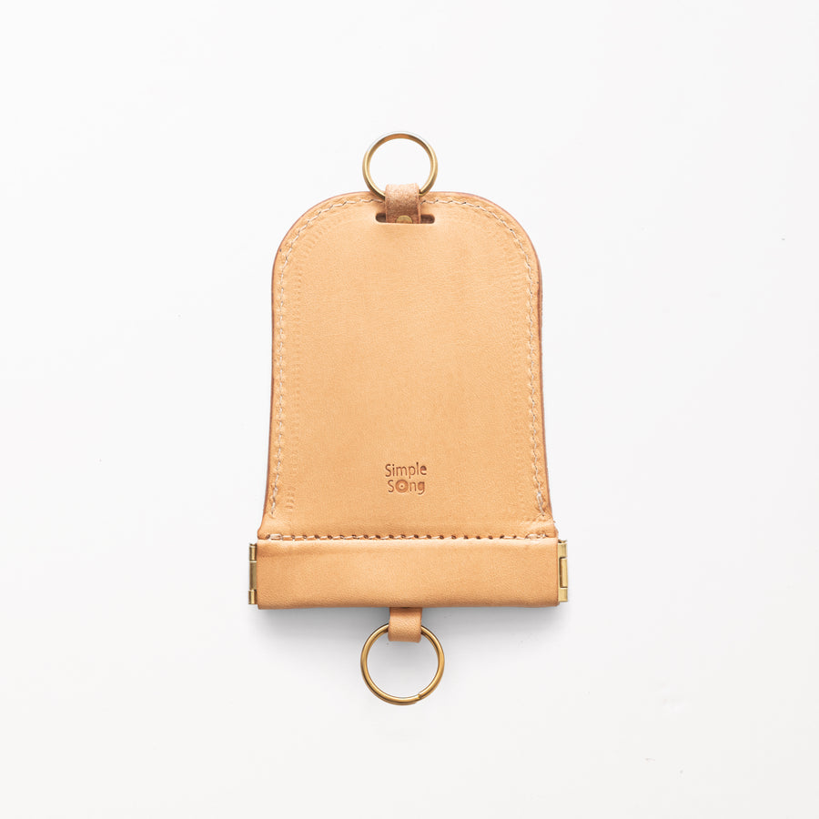 「パクパク」キーケース / Nude