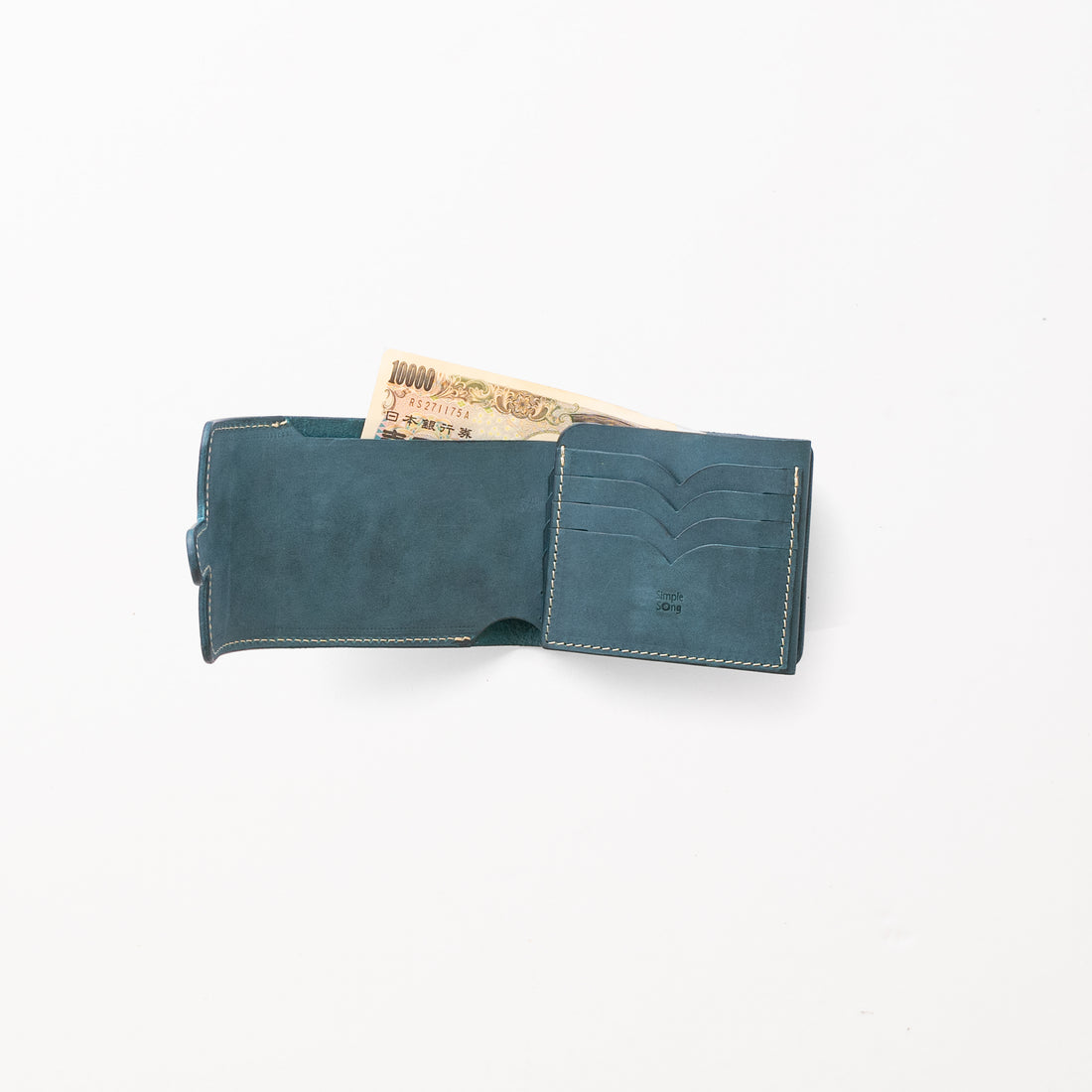 差し込み財布 / BlueGreen
