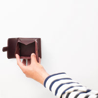 差し込み財布 / Burgundy