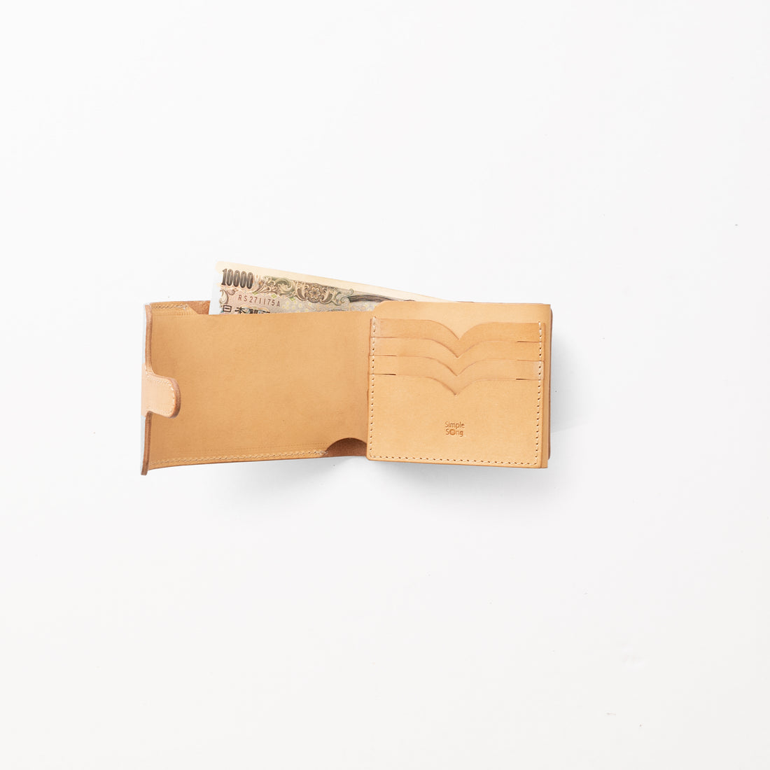 差し込み財布 / Nude