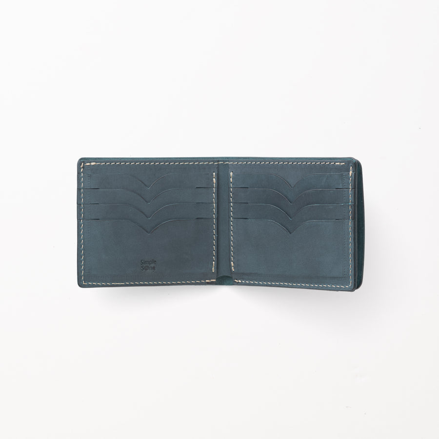 2つ折り財布 / BlueGreen