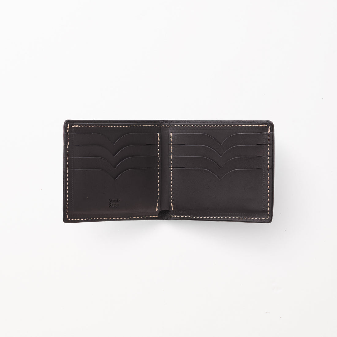 2つ折り財布 / Black