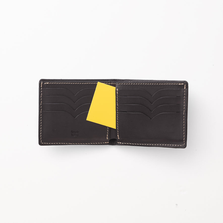 2つ折り財布 / Black