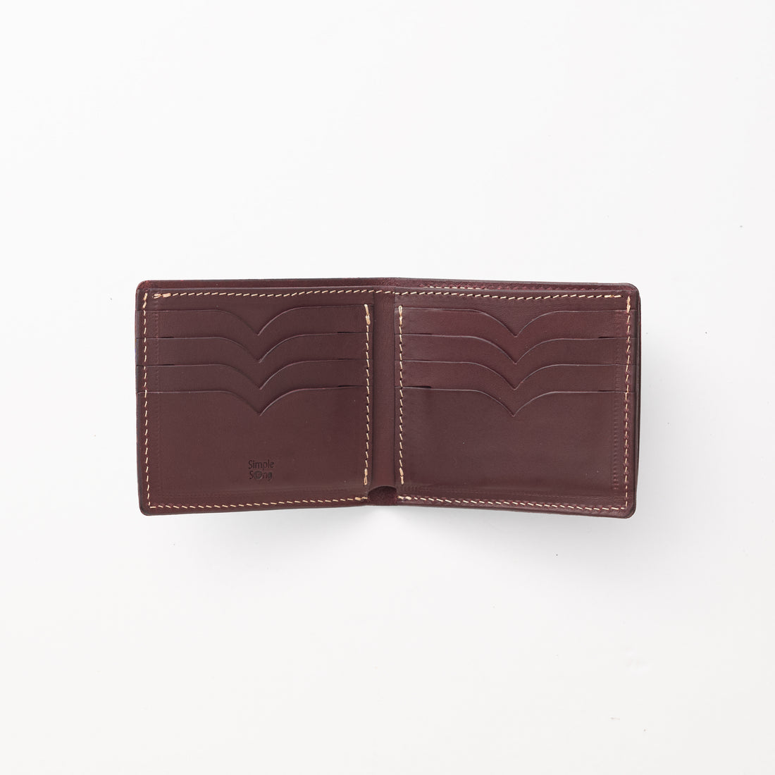 2つ折り財布 / Burgundy