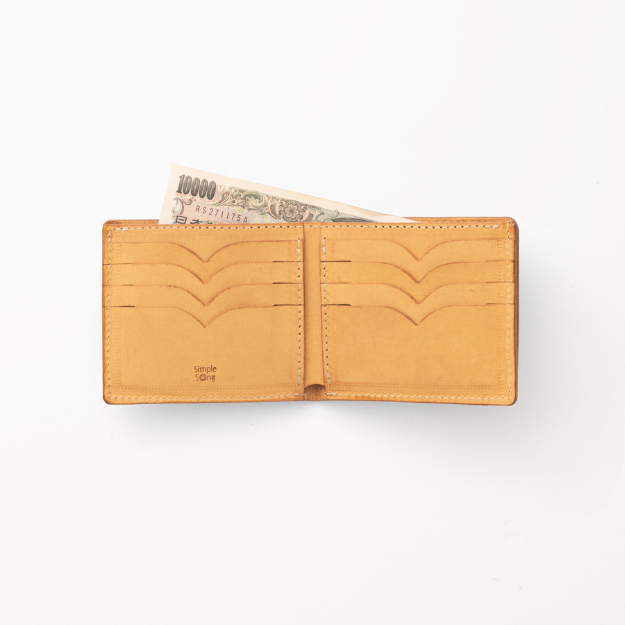 2つ折り財布 / Honey